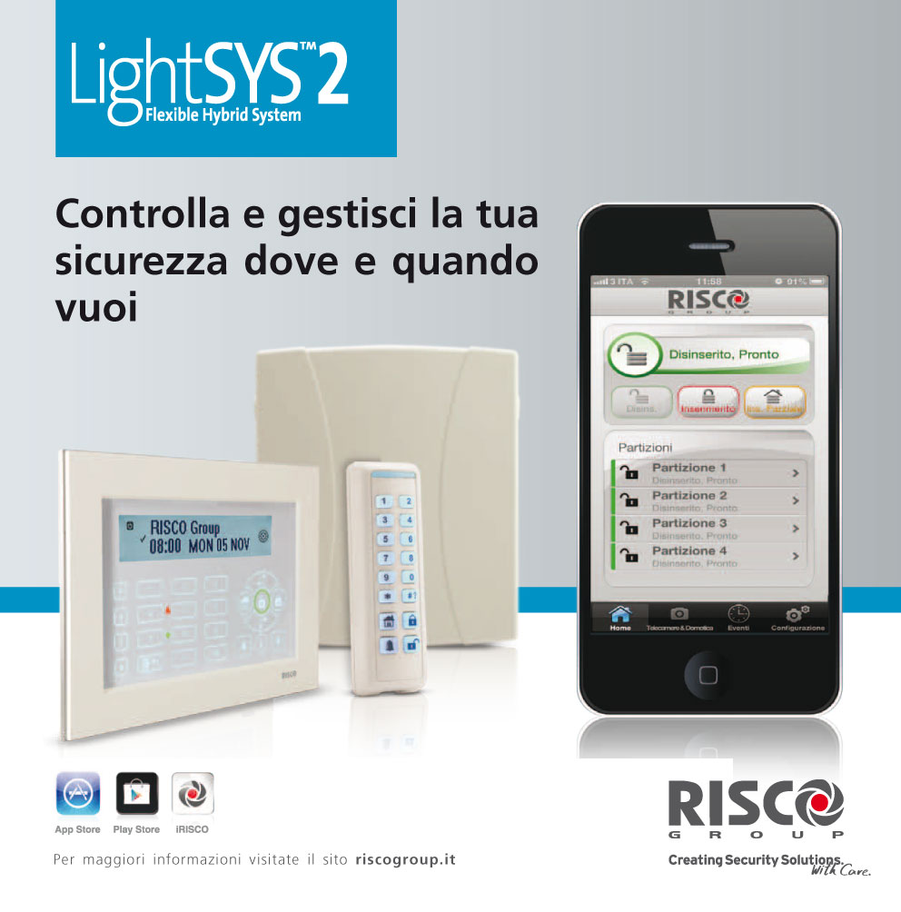 Sicurtec Varese - LightSYS2 by Risco